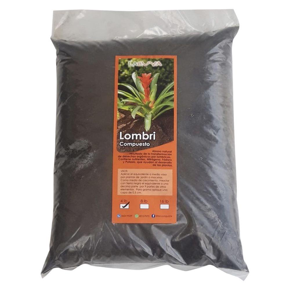 Lombricompuesto para Jardín 4 Libras