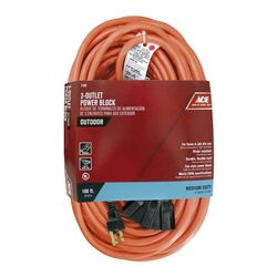 Extensión Para Interior Y Exterior De 30 M Y 14 Awg 1 Pza - Ace