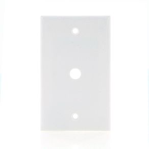 Placa De 1 Módulo Blanca - Leviton