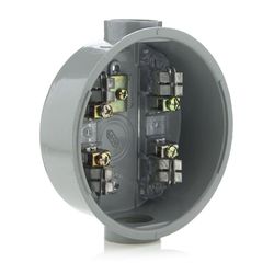 Caja Socket Redonda Para Contador C/Cinc - Iusa