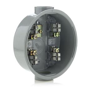 Caja Socket Redonda Para Contador C/Cinc - Iusa