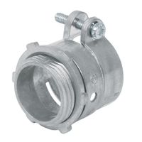 Conector Recto De Metal De 1/2 Plg - Volteck