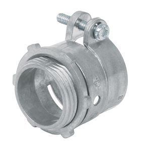 Conector Recto De Metal De 1/2 Plg - Volteck