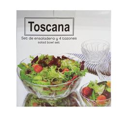 Set Ensaladera De 5 Pzas - Toscana