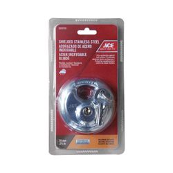 Candado Redondo De Acero De 70Mm - Inox