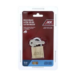 Candado Llave 30Mm Latón - Ace