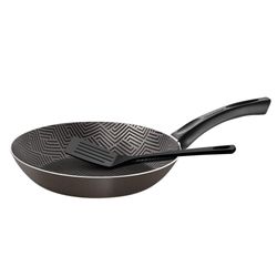 Sartén Con Espátula Paris De 28 Cm Negro - Tramontina