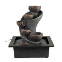 Fuente Con Luz Cascad de Jarrones De 23x17.5x27 Cm - Concepts