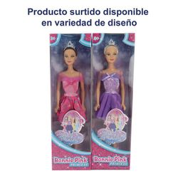 Muñeca Princesa Bonnie Pink Diseños Surtidos - Tip-top