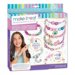 Set De Pulseras Diy Piedras Celestiales - Make It Real