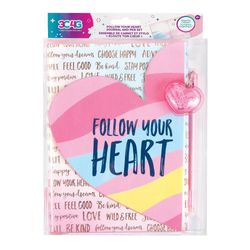 Diario Y Bolígrafo Sigue A Tu Corazón - 3c4g