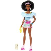 Muñeca Day & Play Con Patines - Barbie
