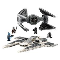 Mandalorian Fang Fighter Vs Tie Interceptor Star Wars 75348 - Lego