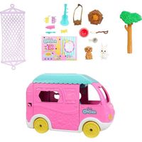 Set De Juego Muñeca Chelsea Camper 2 En 1 - Barbie