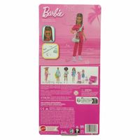 Muñeca Day & Play Con Mono Rosa - Barbie