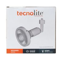 Lámpara De Riel Dirigible Blanca E26 - Tecnolite