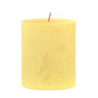 Vela-Pillar-Amarillo-6.8x6.8x8-Cm---Bolsius