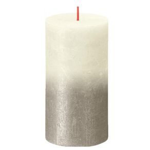 Vela-Pillar-Champagne-Perla-6.8x6.8x13-Cm---Bolsius