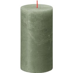 Vela-Pillar-Verde-6.8x6.8x13-Cm---Bolsius