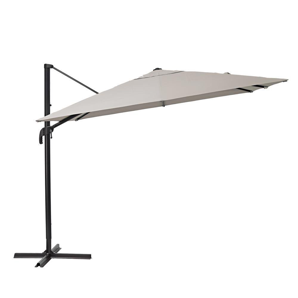 Sombrilla de Jardín Aura de Aluminio y Acero 286 x 286 cm Varios Colores Beige