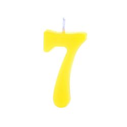 Vela De Cumpleaños No. 7 - Sweet Creations