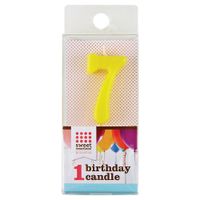 Vela De Cumpleaños No. 7 - Sweet Creations