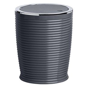 Basurero Elegance Gris Oscuro 5 L - Viva