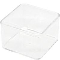 Caja De Cosméticos Transparente 7.6x5x7.6 cm - Sensea