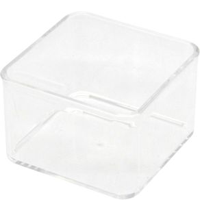 Caja De Cosméticos Transparente 7.6x5x7.6 cm - Sensea