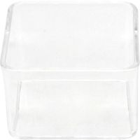 Caja De Cosméticos Transparente 7.6x5x7.6 cm - Sensea
