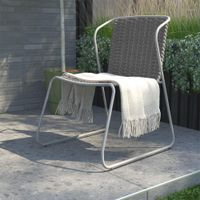 Silla Con Brazo Aida Alu Gris - Naterial