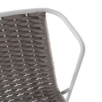 Silla Con Brazo Aida Alu Gris - Naterial