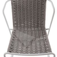 Silla Con Brazo Aida Alu Gris - Naterial