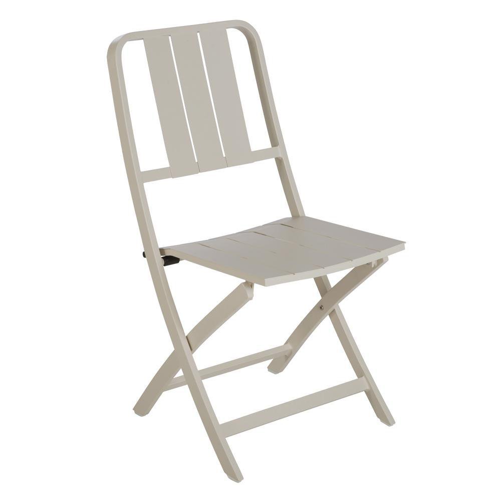 Silla Plegable de Jardín Lima de Aluminio Varios Colores Beige