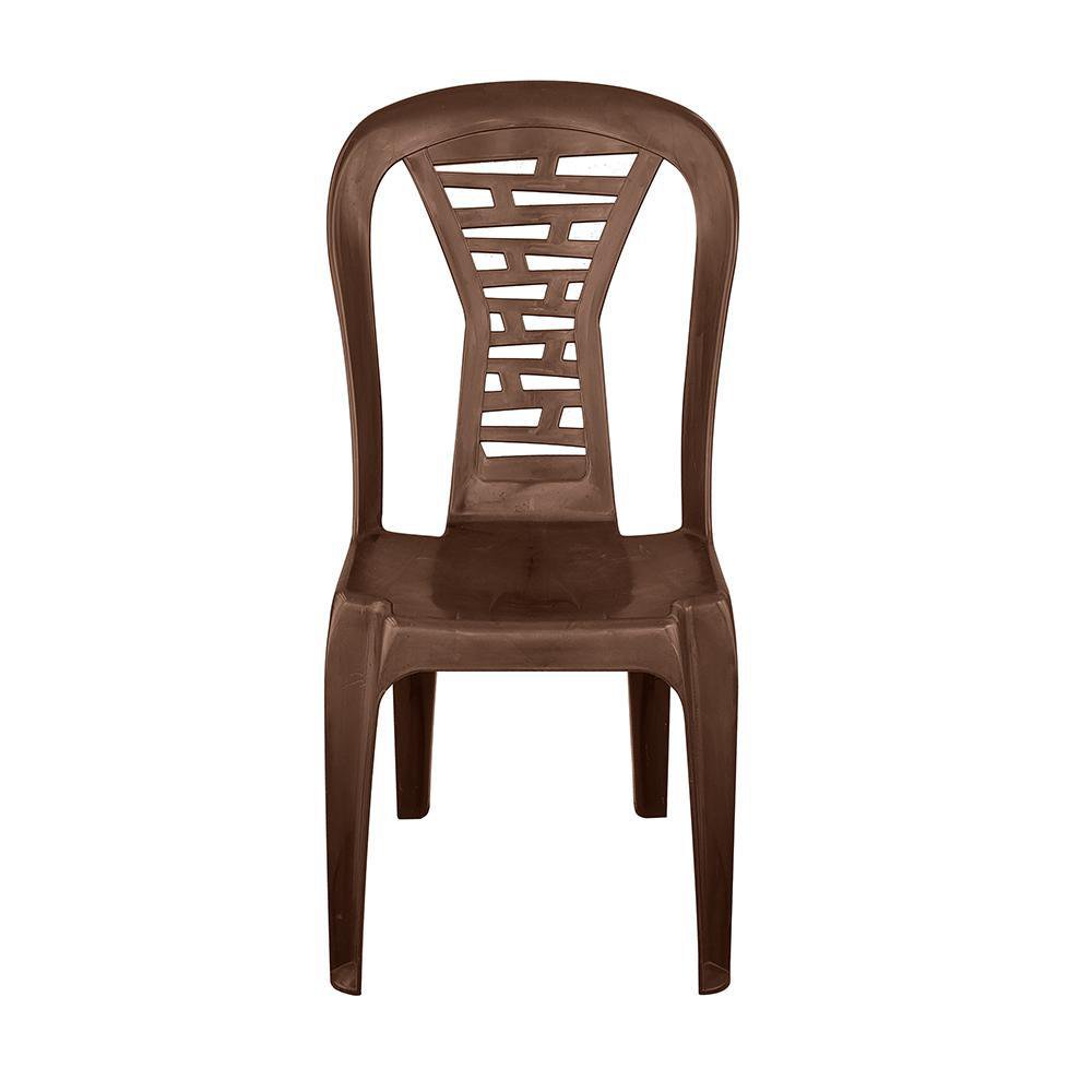 Silla Mosaico Premium de Plástico - Varios Colores Chocolate