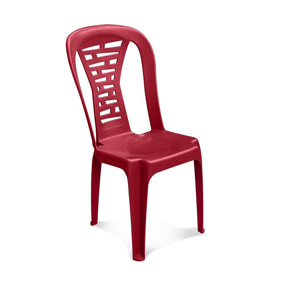 Silla Mosaico Premium de Plástico - Varios Colores Vino