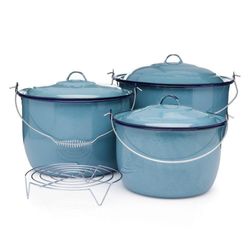 Set De Ollas Convexas 26/30/34 Cm