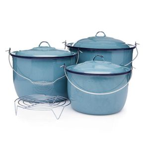 Set De Ollas Convexas 26/30/34 Cm