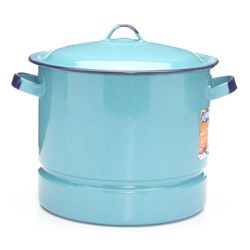 Vaporera 28 C/Tapa Azul Turquesa Cinsa/1
