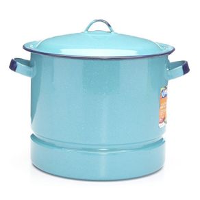Vaporera 28 C/Tapa Azul Turquesa Cinsa/1