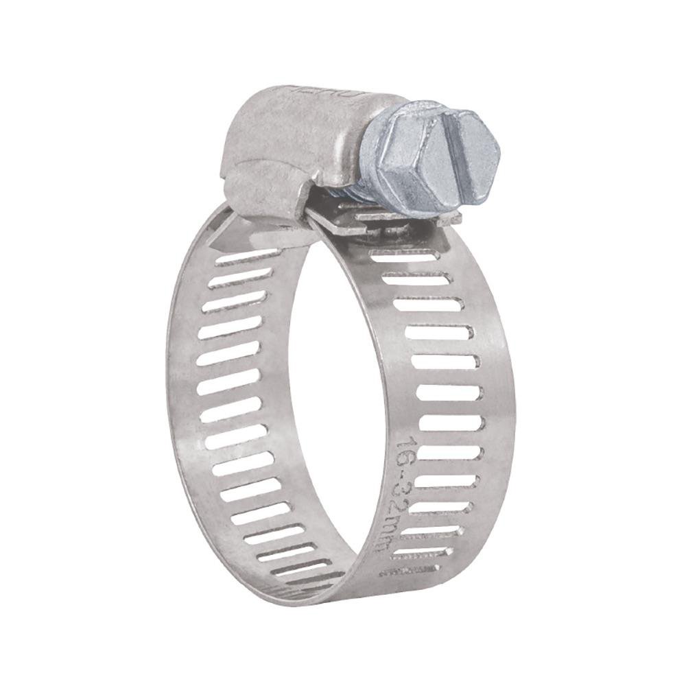 Abrazadera Ajustable para Tubería 5/8-1 1/4 x 1/2 Plg Metálica 2 Unidades