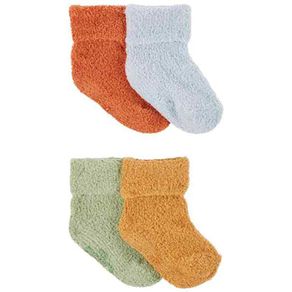 Set De 4 Pares De Calcetas Multicolor - Carters Varias Tallas