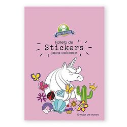 Folleto De Stickers 2 10 Hojas Para Colorear - Mis Pasitos