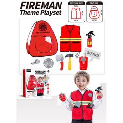 Set De Juego Tienda De Bombero