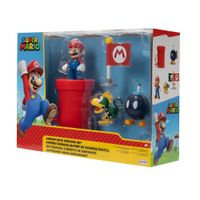 Set De Juego Con Figura De 2.5 Plg - Super Mario