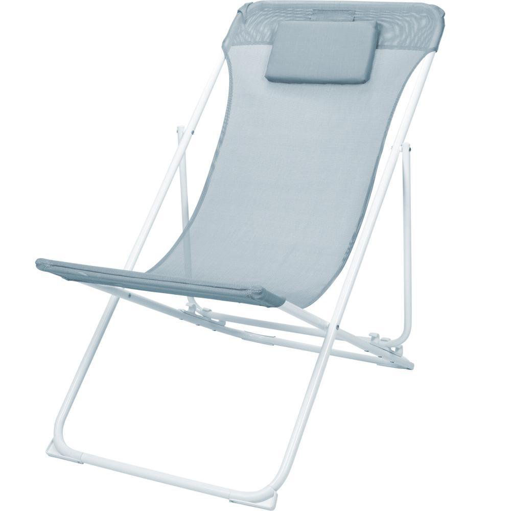 Silla Plegable Para Exterior - Varios Colores Celeste