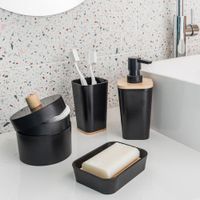 Algodonera Plástica Negra Scandi - Sensea