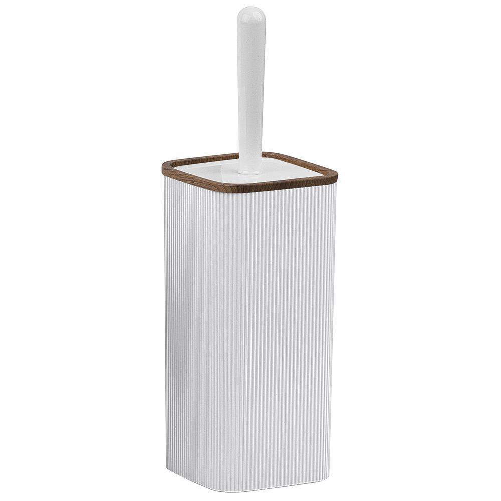 Cepillo de Baño Cuadrado de Plástico Color Blanco