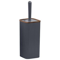 Cepillo Para Baño Cuadrado Gris Madera - Viva