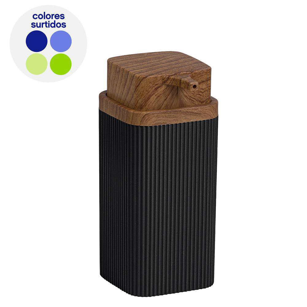 Dispensador de Jabón de Plástico Stella Colores Surtidos
